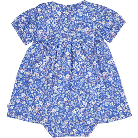 Müsli Azure Blue/ Nectar/ Tofu Primrose Puff S/S Klänning Body