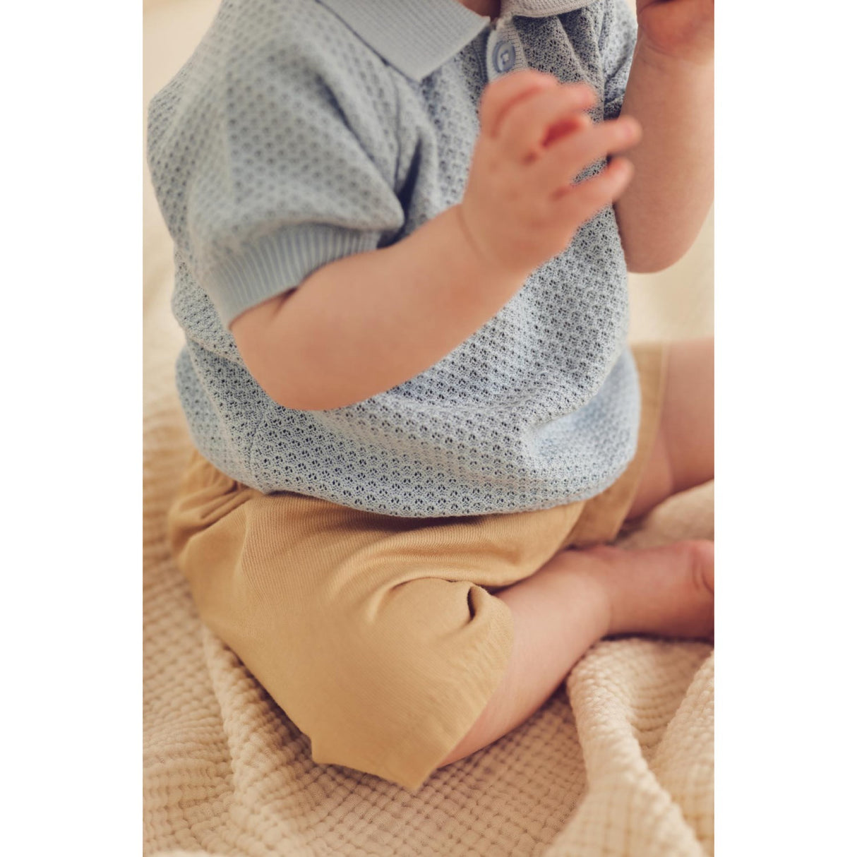 Müsli Ocean Sea Stickad S/S Pikétröja T Baby