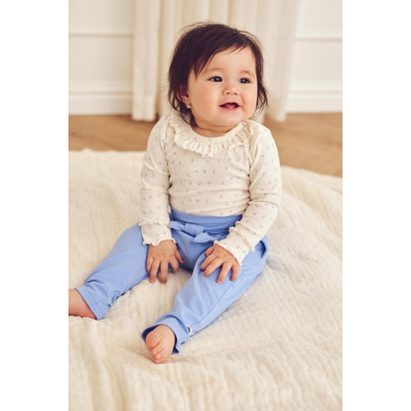 Müsli Tofu/ Nectar/ Shell Blue Spring Frill Krage L/S Body