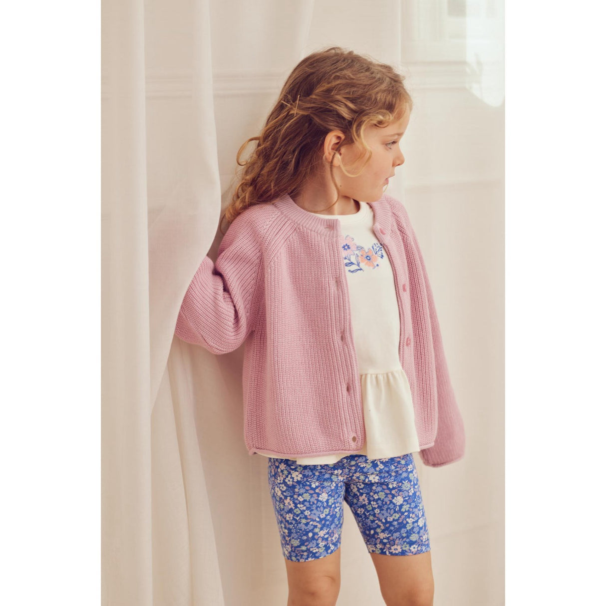 Müsli Azure Blue/ Nectar/ Tofu Primrose Shorts