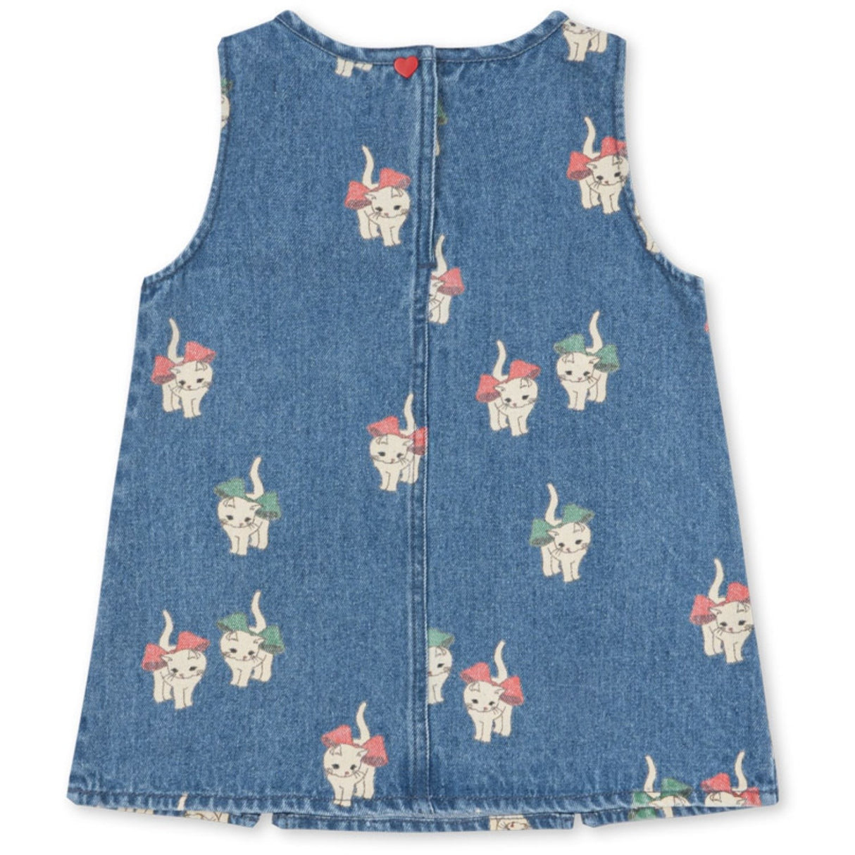 Konges Sløjd Bow Kitty Denim Magot Klänning Gots