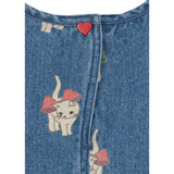 Konges Sløjd Bow Kitty Denim Magot Klänning Gots