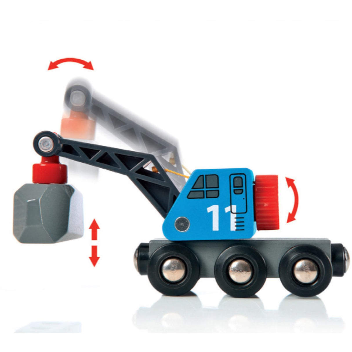 BRIO® 33210 Tog- Och Vejbane, Lodsesæt