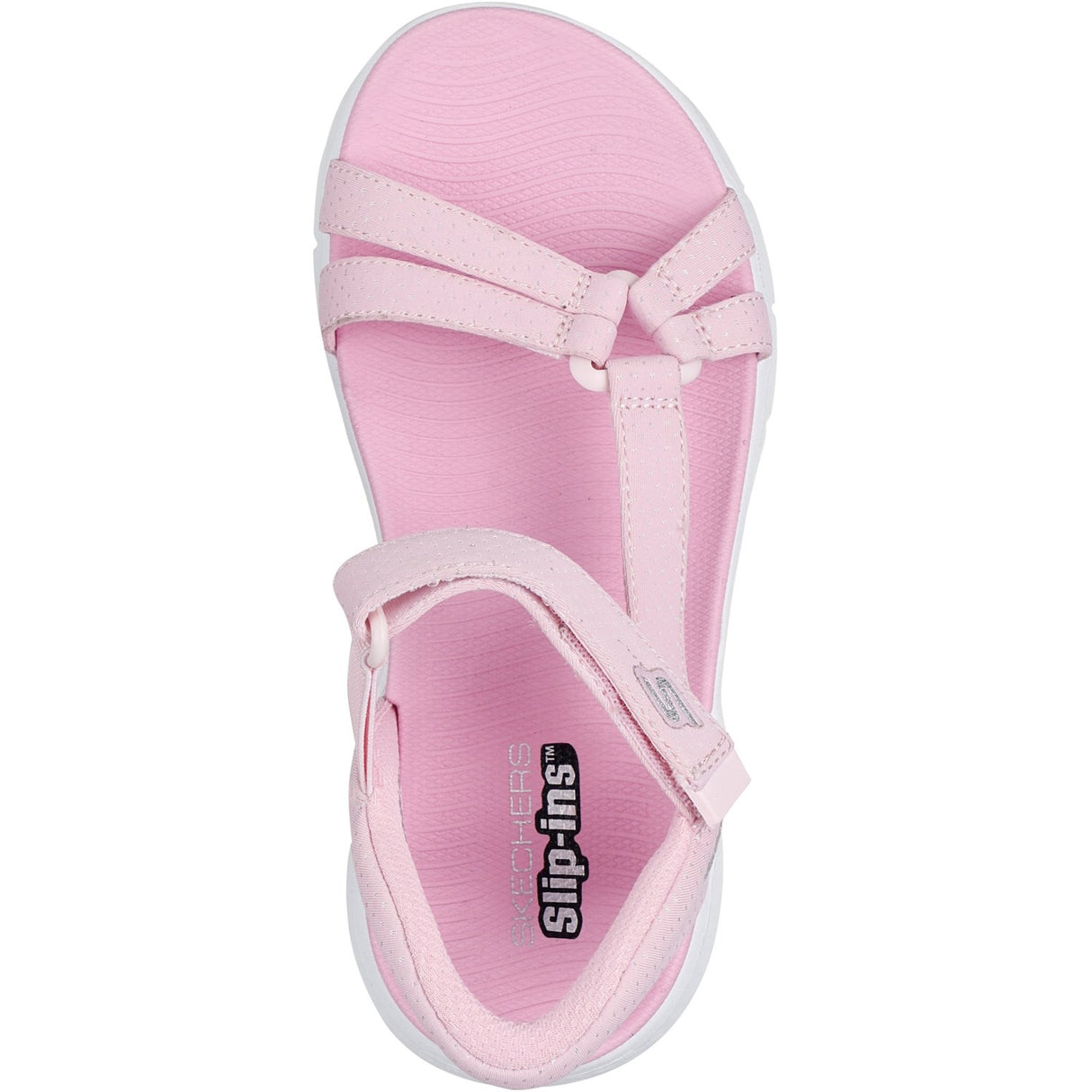 Skechers Pink Go Walk Flex Sandal