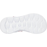 Skechers Pink Go Walk Flex Sandal