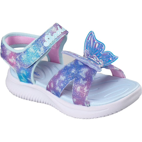 Skechers Blue Jumpsters Sandal – Butterfly Brights