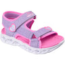 Skechers Purple Heart Lights Sandaler