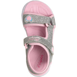 Skechers Silver Heart Lights Sandaler