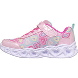 Skechers Pink Heart Lights - Boogie Love