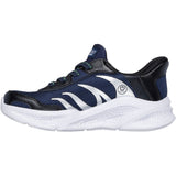 Skechers Navy Slip-Ins: S-Lights: Meteor-Lights - Brisk-Beams