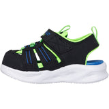 Skechers Black S-Lights: Sola Glow Sandal - Hyper-Coast