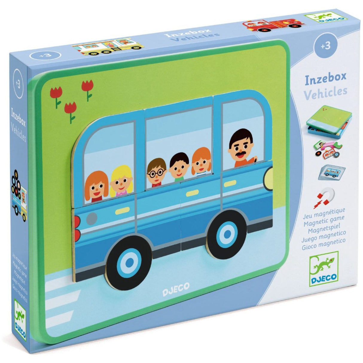 Djeco Inzebox Magnet Ben, Fordon