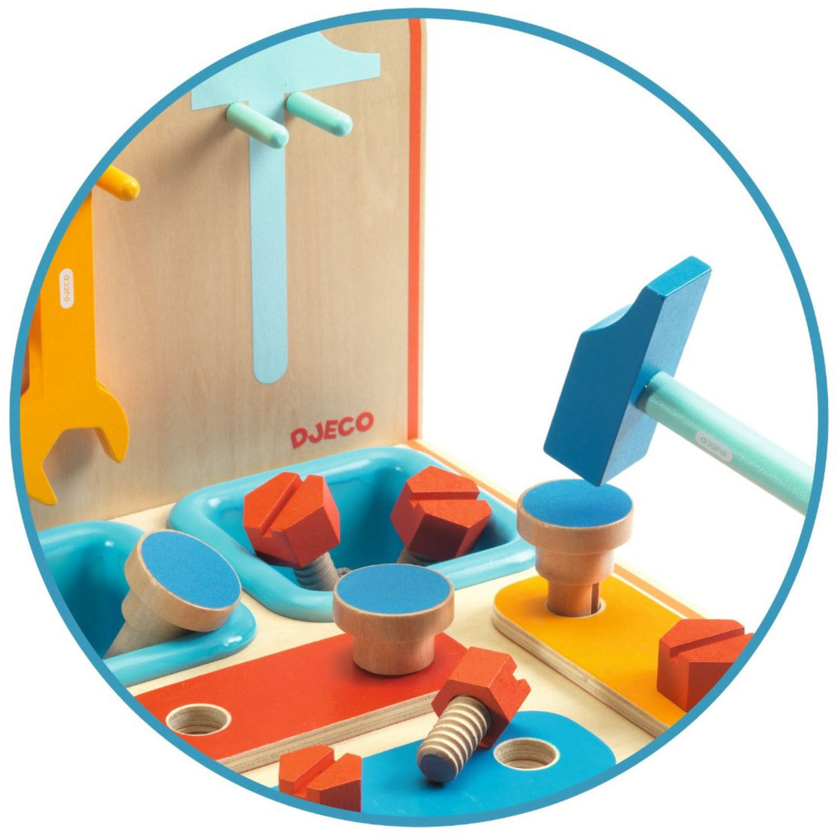 Djeco Bricotoo, Verktygsbänk