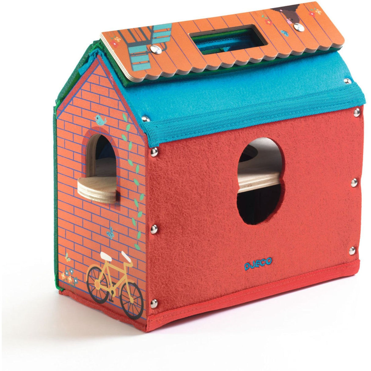 Djeco Softihouse med figur