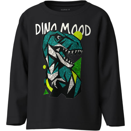 Name It Black Nkmdorak Ls Nreg Topp