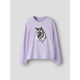 Name It Pastel Lilac Nkfdassa Ls Nreg Topp