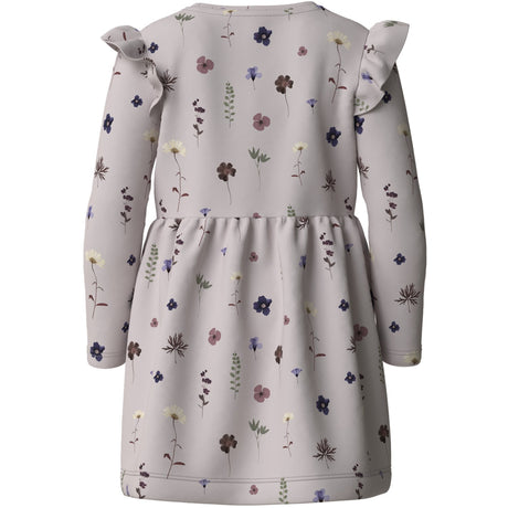 Name It Lilac Ash Nmffilulu Ls Klänning