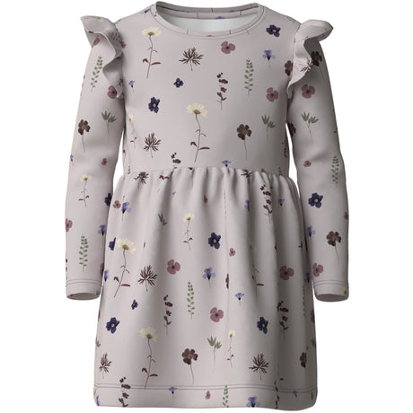 Name It Lilac Ash Nmffilulu Ls Klänning