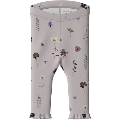 Name It Lilac Ash Nbffilulu Xsl Leggings