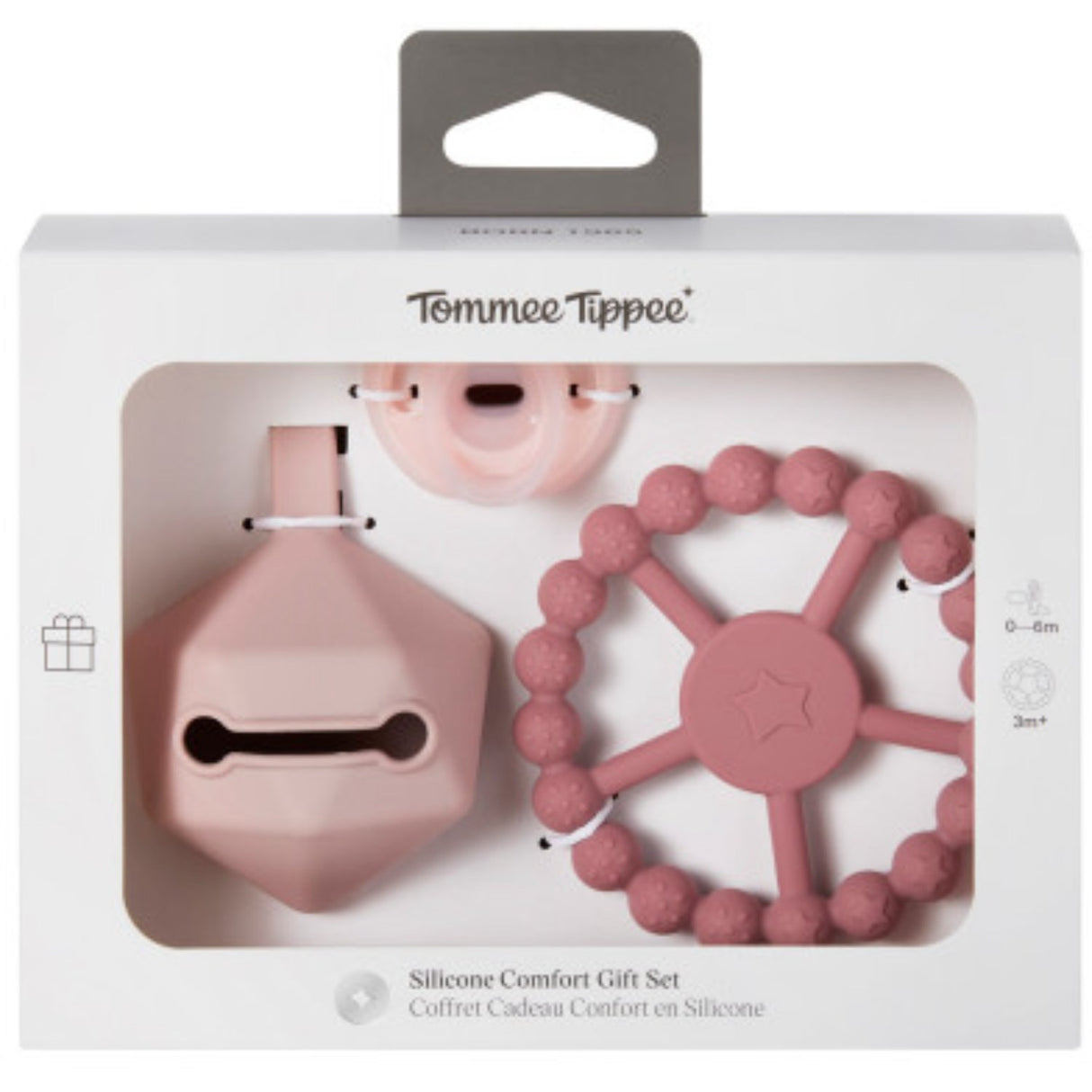 Tommee Tippee Silikon Giftset Pink