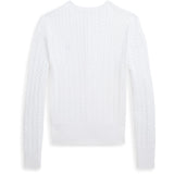 Polo Ralph Lauren Optic White W/ Navy Cardigan