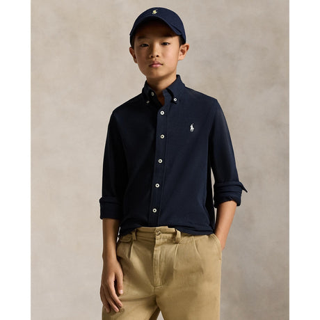 Polo Ralph Lauren Aviator Navy Sport Skjorta