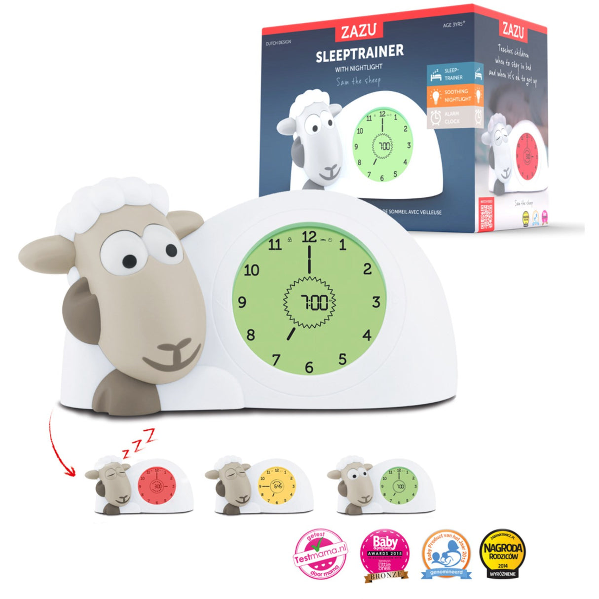 Zazu Taupe Sam The Sheep Sömntränare
