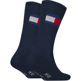 Tommy Hilfiger Navy Th Kids Strumpo 2P Flag