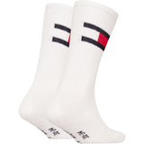 Tommy Hilfiger White Th Kids Strumpo 2P Flag