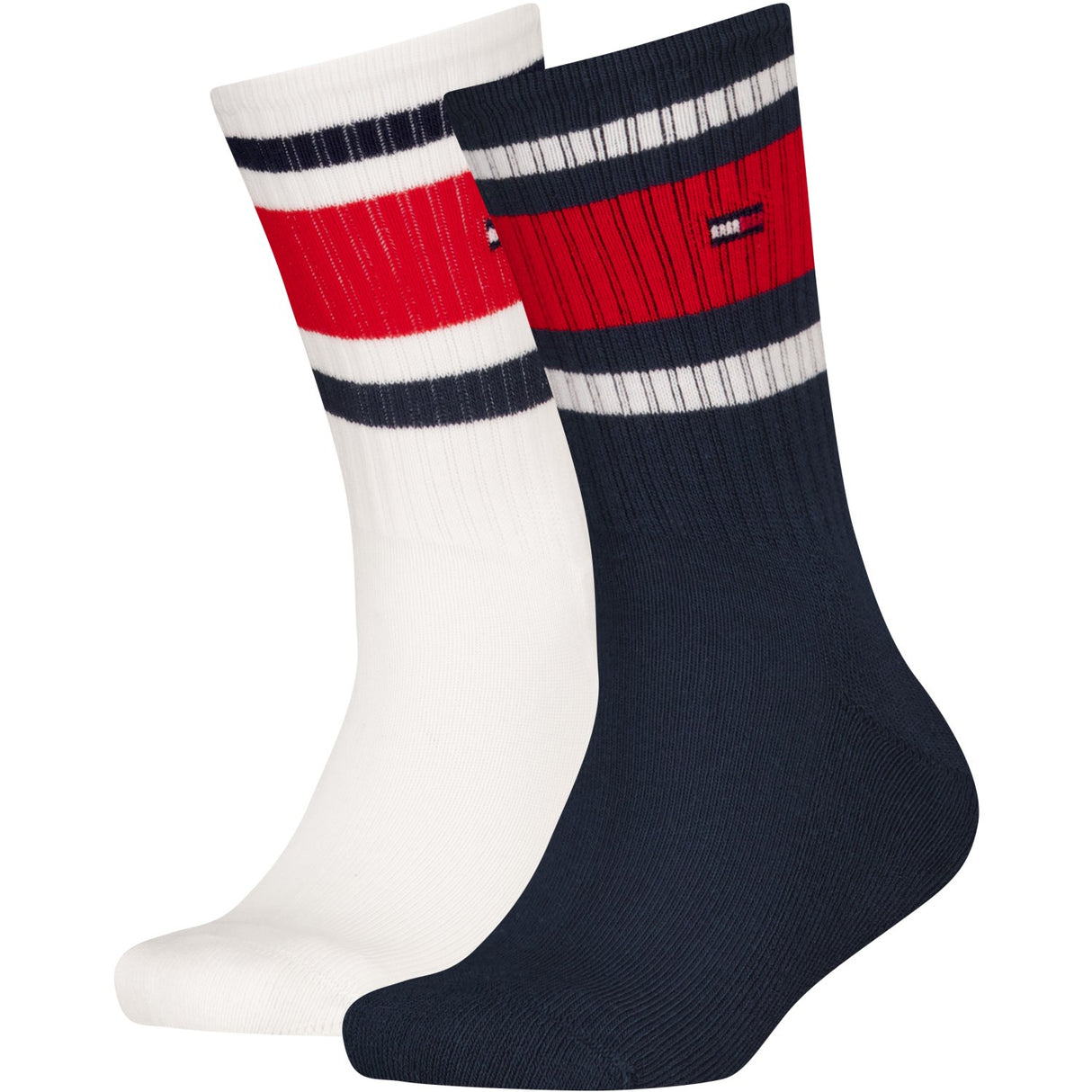 Tommy Hilfiger Navy Th Kids Strumpo 2P Sport Stripe