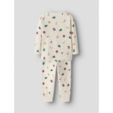 Name It Whitecap Gray Xmas AOP Nmnvismas Ls Nightset