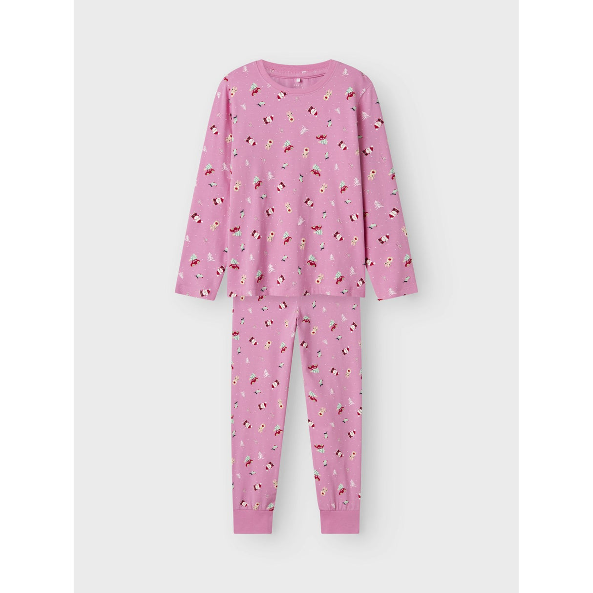 Name It Fuchsia Pink Christmas Elements Vismas Pyjamas