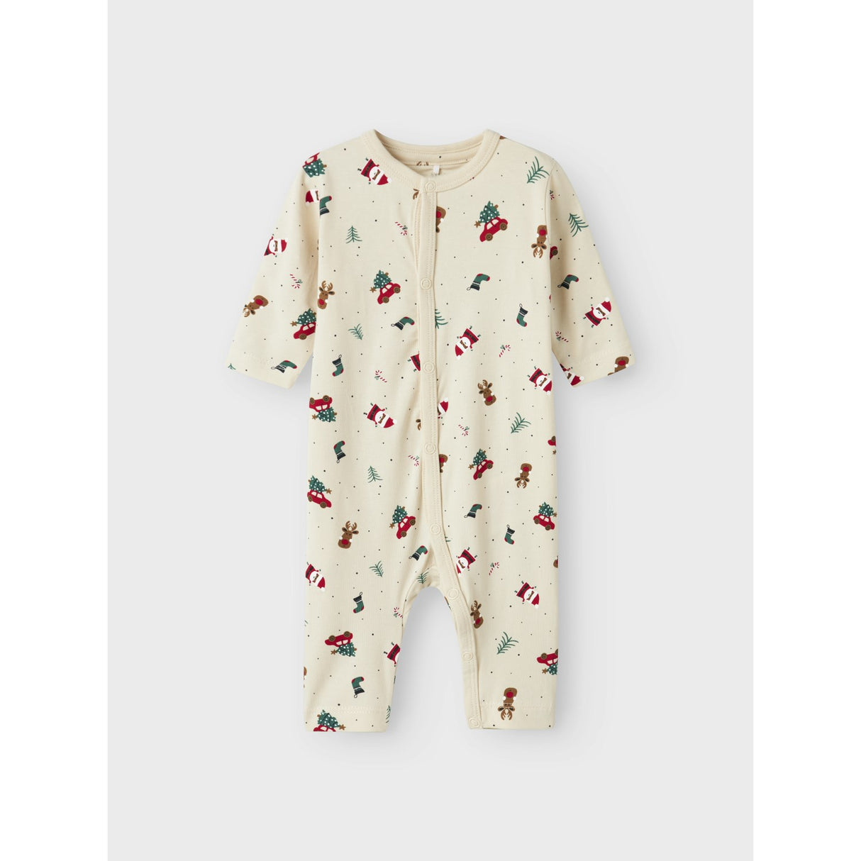 Name It Whitecap Gray Christmas Elements Vismas Nattdräkt