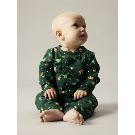 Name It Botanical Garden Xmas AOP Nbnvismas Ls Nightsuit