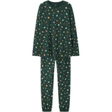 Name It Botanical Garden Xmas AOP Nanvismas Ls Nightset Voksen