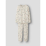 Name It Whitecap Gray Xmas AOP Nanvismas Ls Nightset Voksen