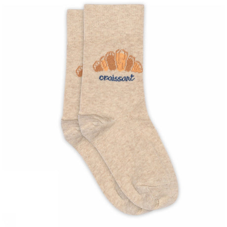 Mp Danmark Beige Melange Camille Strumpor