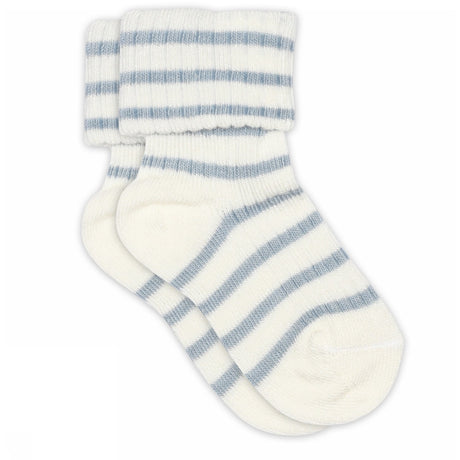 Mp Danmark Dusty Blue Kallie Baby Strumpor