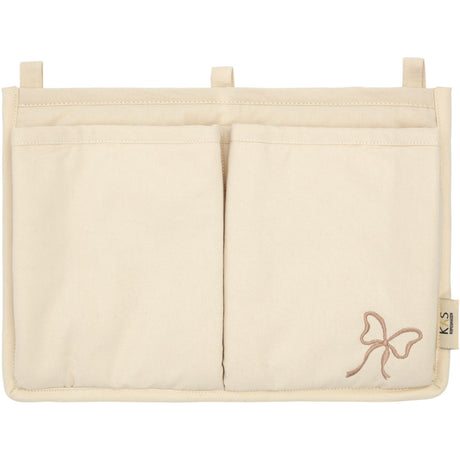 KAS Kopenhagen Cream Rosett Embroidered Säng Pocket