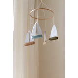 KAS Kopenhagen Multi Color Boat Baby Mobil