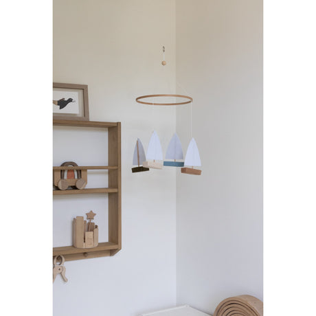 KAS Kopenhagen Multi Color Boat Baby Mobil