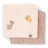 DonebyDeer Lalee Powder Muslinfilt 2-Pack