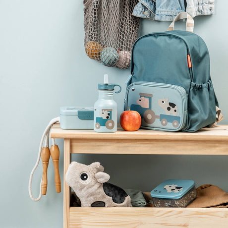 DonebyDeer Tiny Farm Blue Flaska Rustfrit Stål 350 Ml