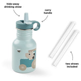 DonebyDeer Tiny Farm Blue Flaska Rustfrit Stål 350 Ml