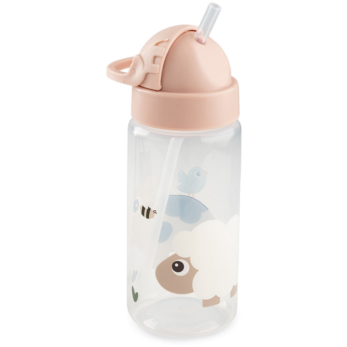 DonebyDeer Tiny Farm Powder Dricksburk Med Strån 350 Ml