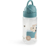 DonebyDeer Tiny Farm Blue Dricksburk Med Strån 350 Ml