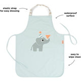 DonebyDeer Celebration Blue Vandtæt Barnförkläde