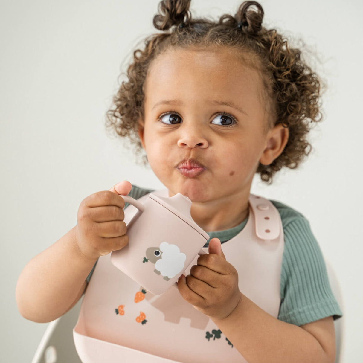 DonebyDeer Tiny Farm Powder Silikon Tudkop 2 Håndtag