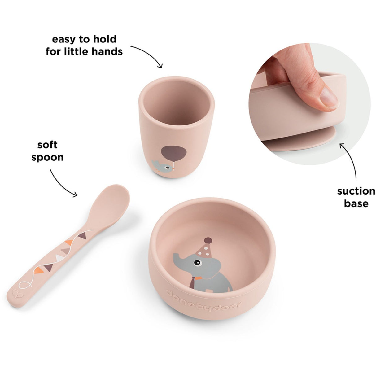 DonebyDeer Celebration Powder Stick&Stay Matsalsset