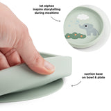 DonebyDeer Elphee Green Stick&Stay Matsalsset